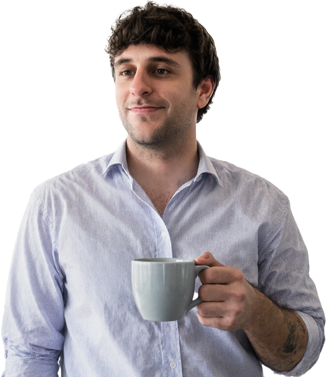 Emprendedor satisfecho usando YUPO