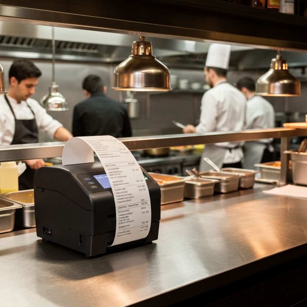 Imprimí tickets y comandas